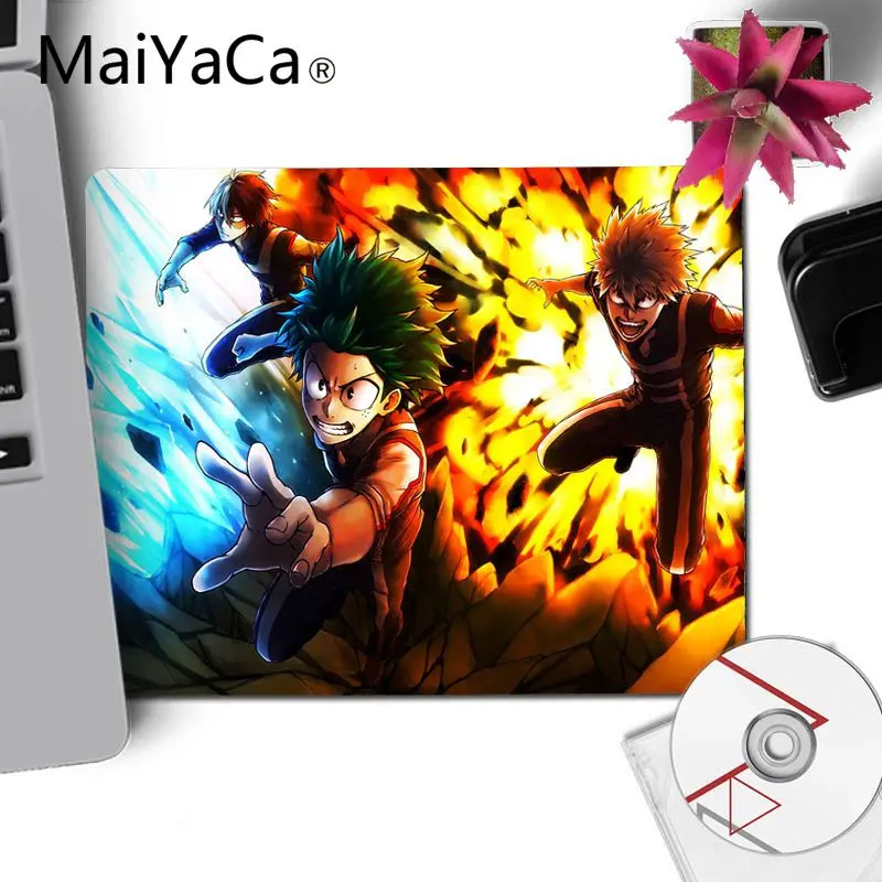 MaiYaCa мой герой Академия Bakugou Katsuki высокоскоростной новый коврик для мыши Коврик