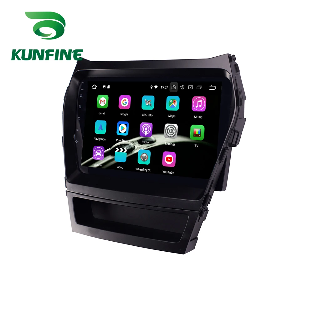 Android 9.0 Ram 4G Rom 64G PX6 Cortex A72 Car DVD GPS Multimedia Player Stereo For Hyundai IX45 Santafe 2012-2016 2.0L Radio | Автомобили
