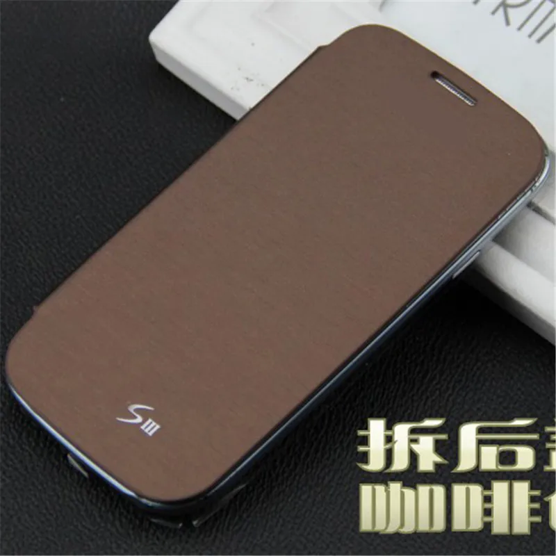 Роскошные S3 Neo ультра тонкий кожаный флип чехол для samsung Galaxy Duos i9300i i9301 Корпус