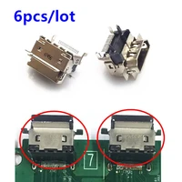 6pcslot xbox one s 1080p hdmi compatible socket interface connector port replacement for xbox one slim motherboard repair part