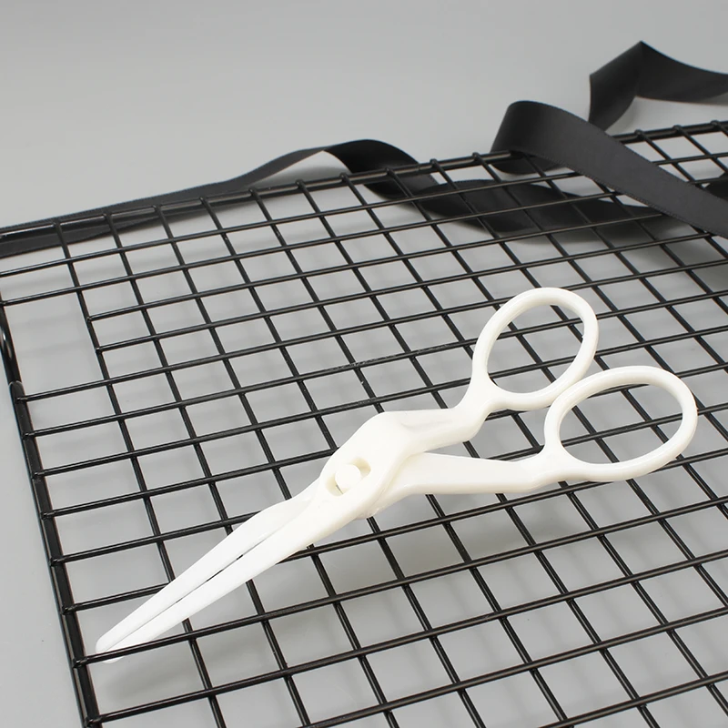 Plastic Scissors for Cream Flower Cake Tool Delicate Lifter Icing Sugarcraft Fondant Decorating |