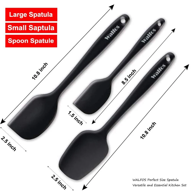 WALFOS 3 шт./компл. антипригарные силиконовые инструменты для приготовления пищи