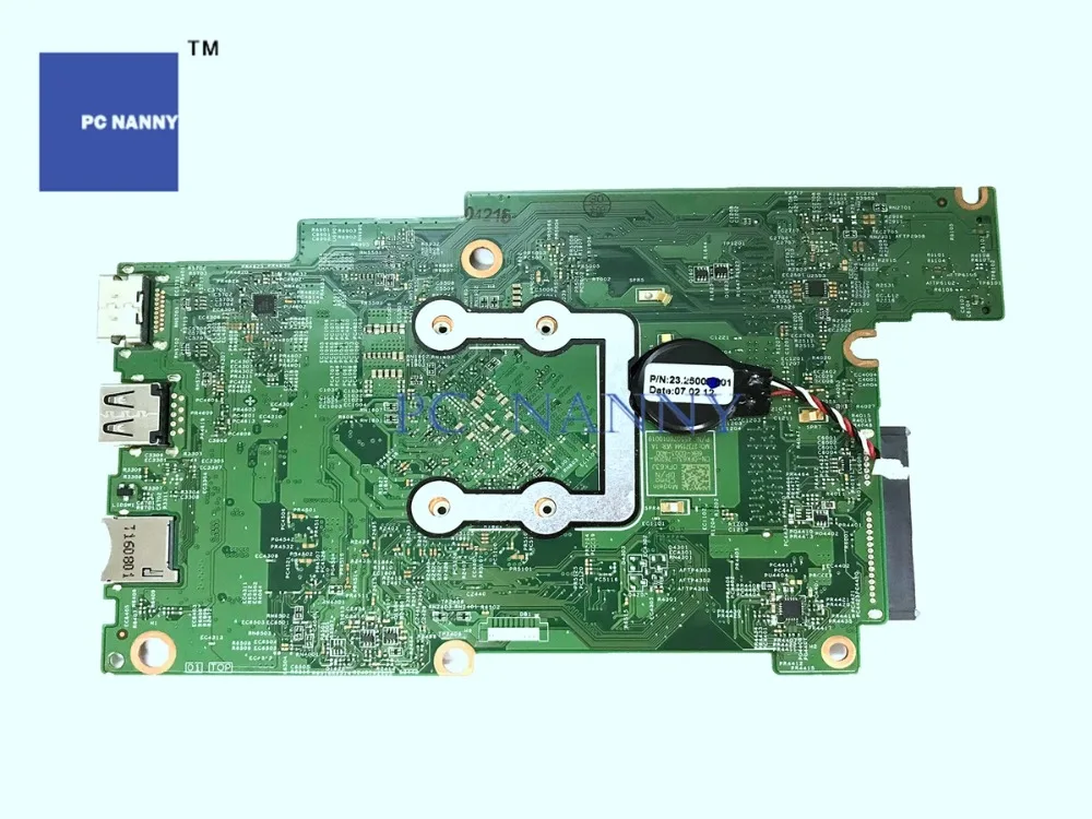 Материнская плата PCNANNY FK63J 0FK63J 15239-1 для DELL INSPIRON 11 3162 Pentium N3710 материнская ноутбука |