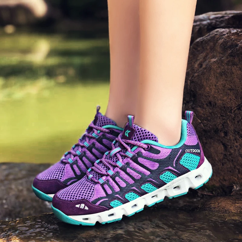 Мужская и женская летняя спортивная обувь для плавания, серфинга, плавания, сетка, для пеших прогулок, пляжа, тенниса, кроссовки для прогулок, обувь для взрослых