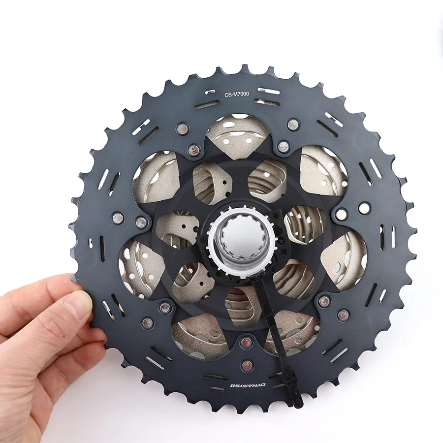 SHIMANO SLX CS M7000 Freewheel MTB 11 скоростей горный велосипед M7000 кассета Звездочка 11-42T 11-46T Shimano оригинальные товары Запчасти для велосипедов