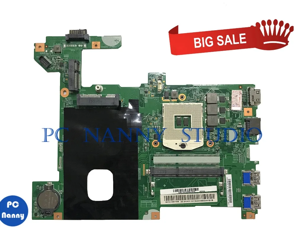 PC Няня для lenovo G580 Материнская плата ноутбука 48.4WQ02.011 LG4858L HM70 DDR3 тестирование|laptop