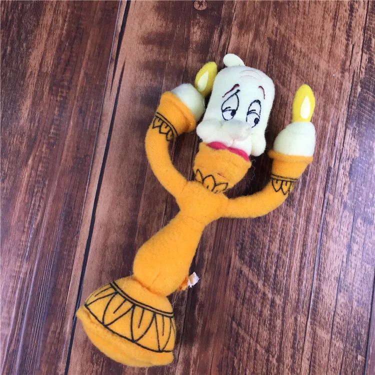 Красавица и Чудовище свеча Люмьер плюшевые игрушки куклы Коллекция подарков на