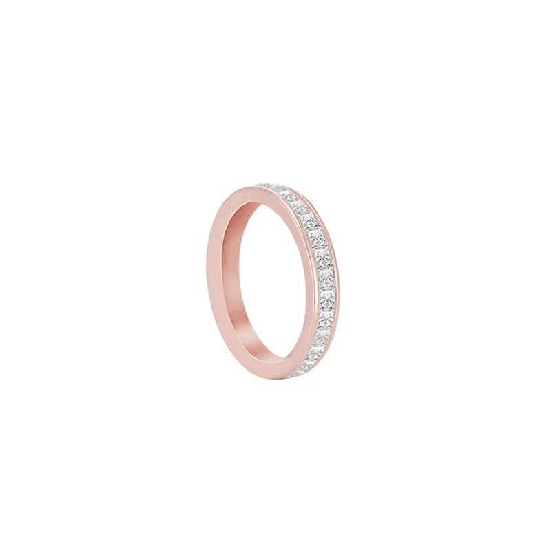 INS Girl's Heart Ring Южная Корея крутое студенческое универсальное циркониевое пищевое