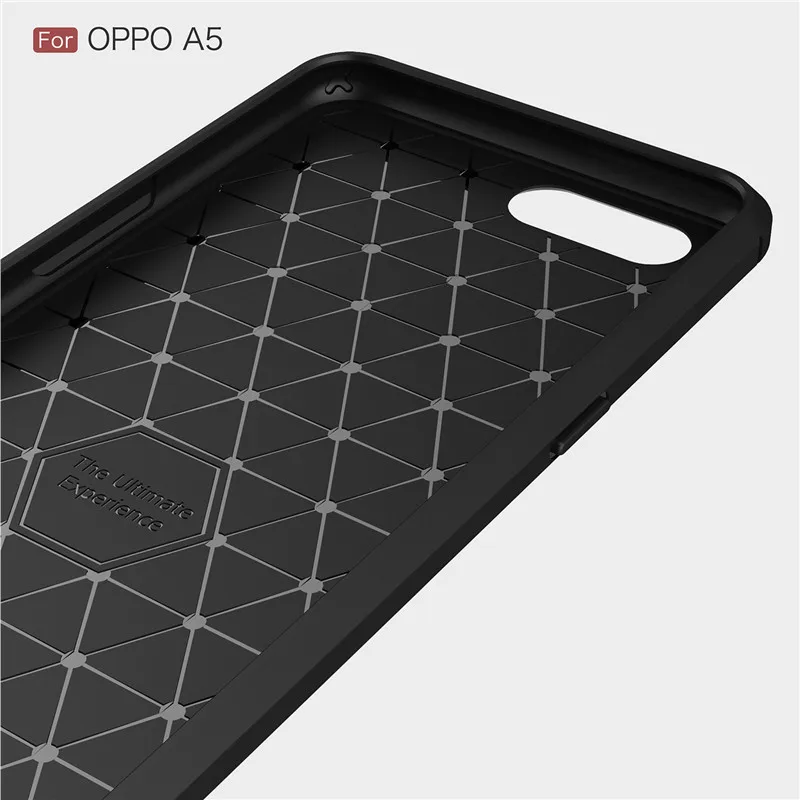 Чехол для OPPO A5 противоударный мягкий ТПУ матовый чехол телефона Funda 6 2&quot|Бамперы|