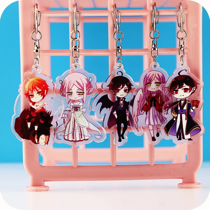 

Брелок для ключей с изображением героев аниме Du Xiaoying Luo Yi