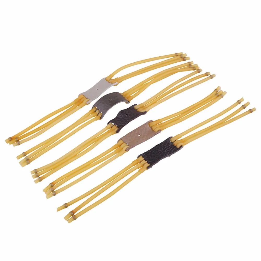 

5Pcs Velocity Elastic Elastica Bungee Rubber Band for Slingshot Catapult Hunting 3050