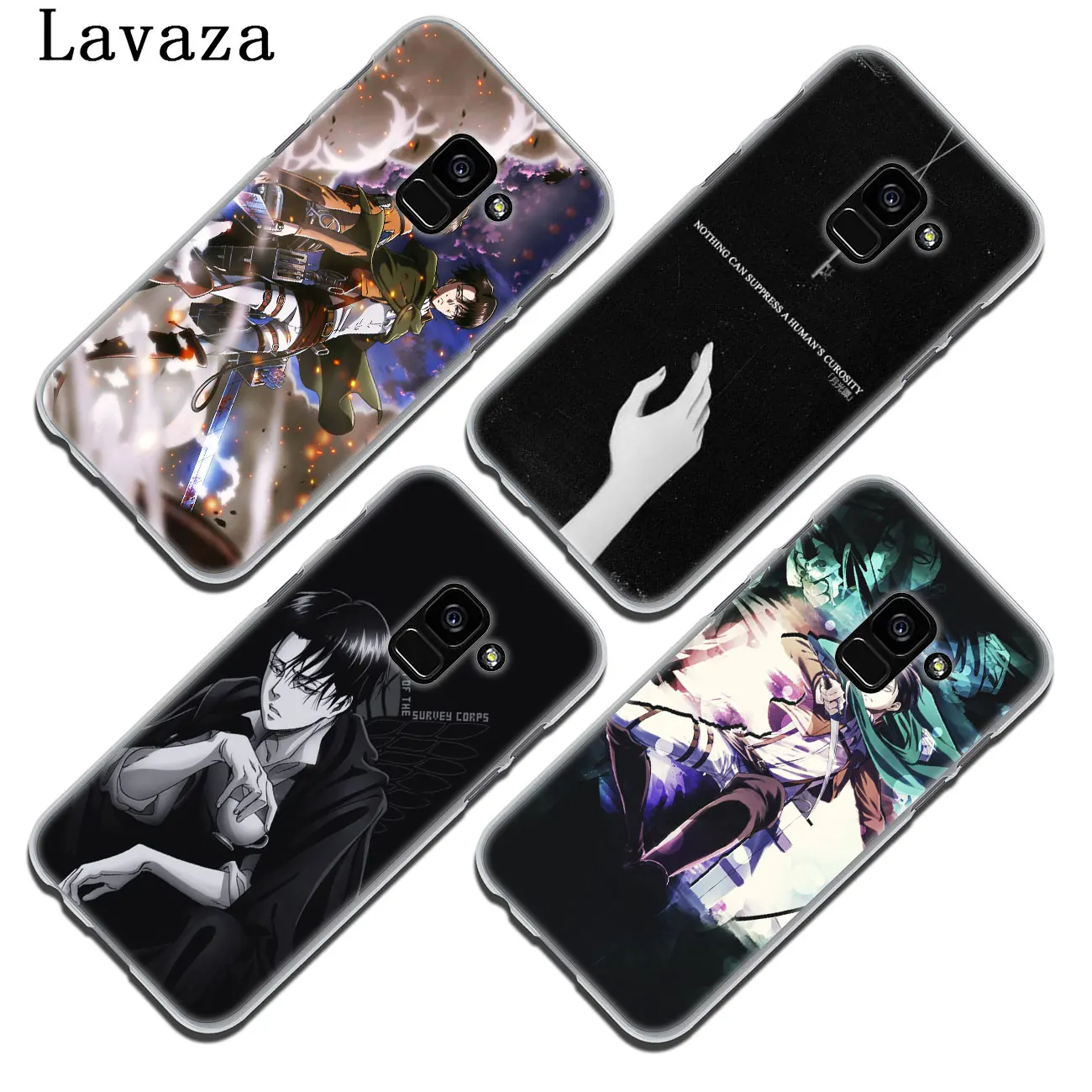 Чехол для телефона Lavaza Attack on Titan EREN ARMIN Levi Samsung Galaxy J8 J7 Duo J6 J5 J4 Plus 2018 2017 2016 J2 J3 Prime 2015 |