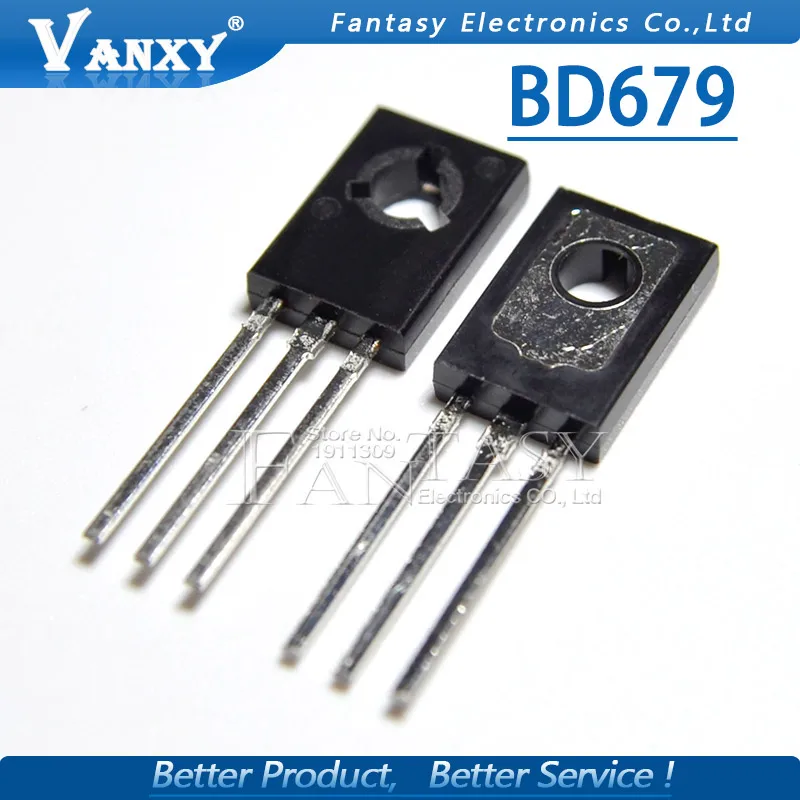 10 шт. BD679-126 BD 679 TO126 транзистор | Электронные компоненты и принадлежности