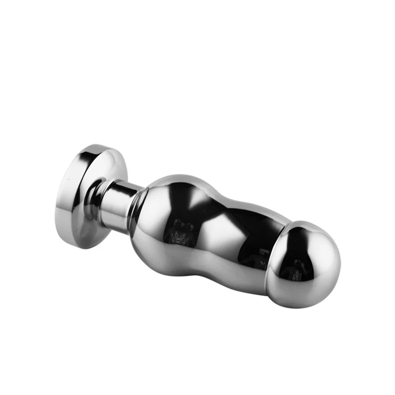 Anal Beads Prostate Massager Plug Vibrator Stainless Steel Vibrating Butt Male Masturbation Sex Toys A3 | Красота и здоровье