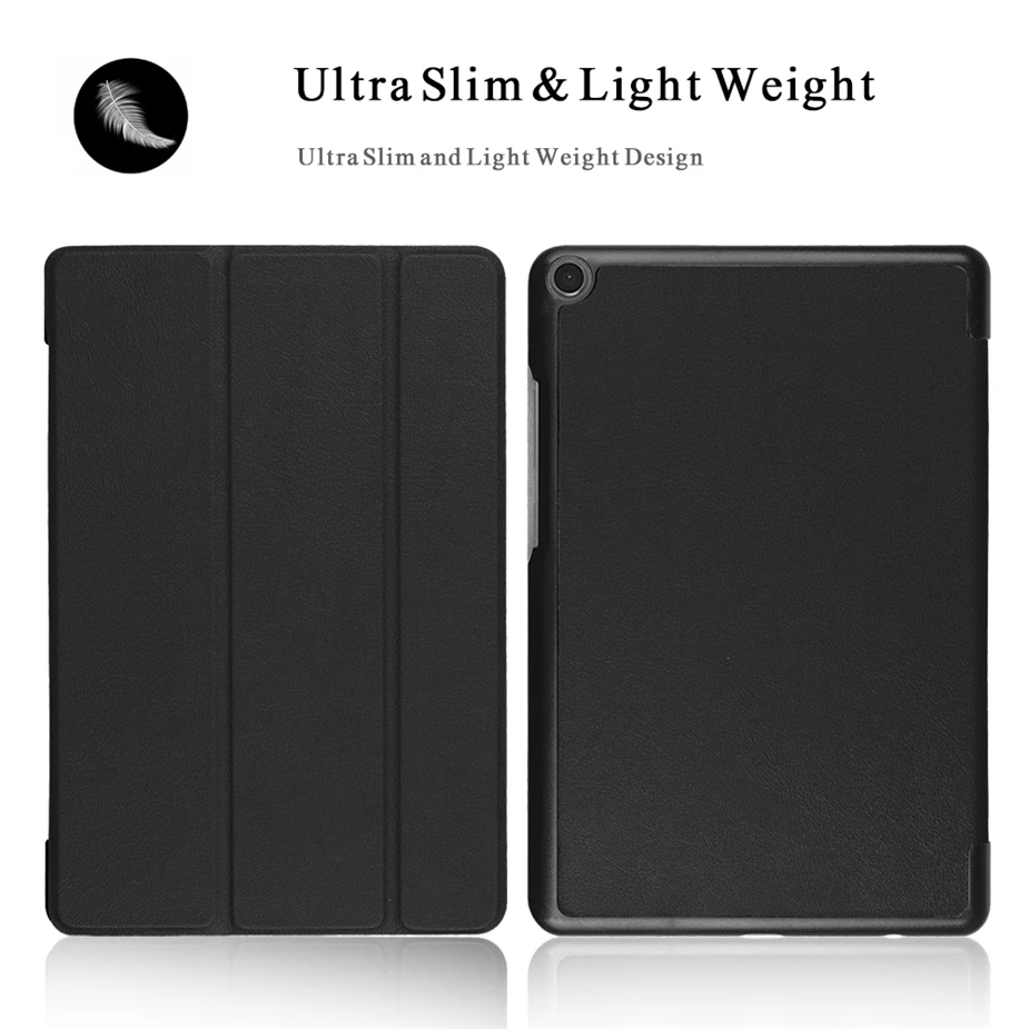 Три сложенные Магнитные Смарт ПУ кожаный чехол для 2017 Новый Asus Zenpad Z8S ZT582 8 дюймов