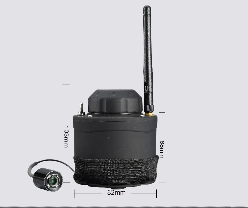 Русскоязычное меню! LUCKY портативная wifi подводная камера FF3309 80m Беспроводной рабочий диапазон