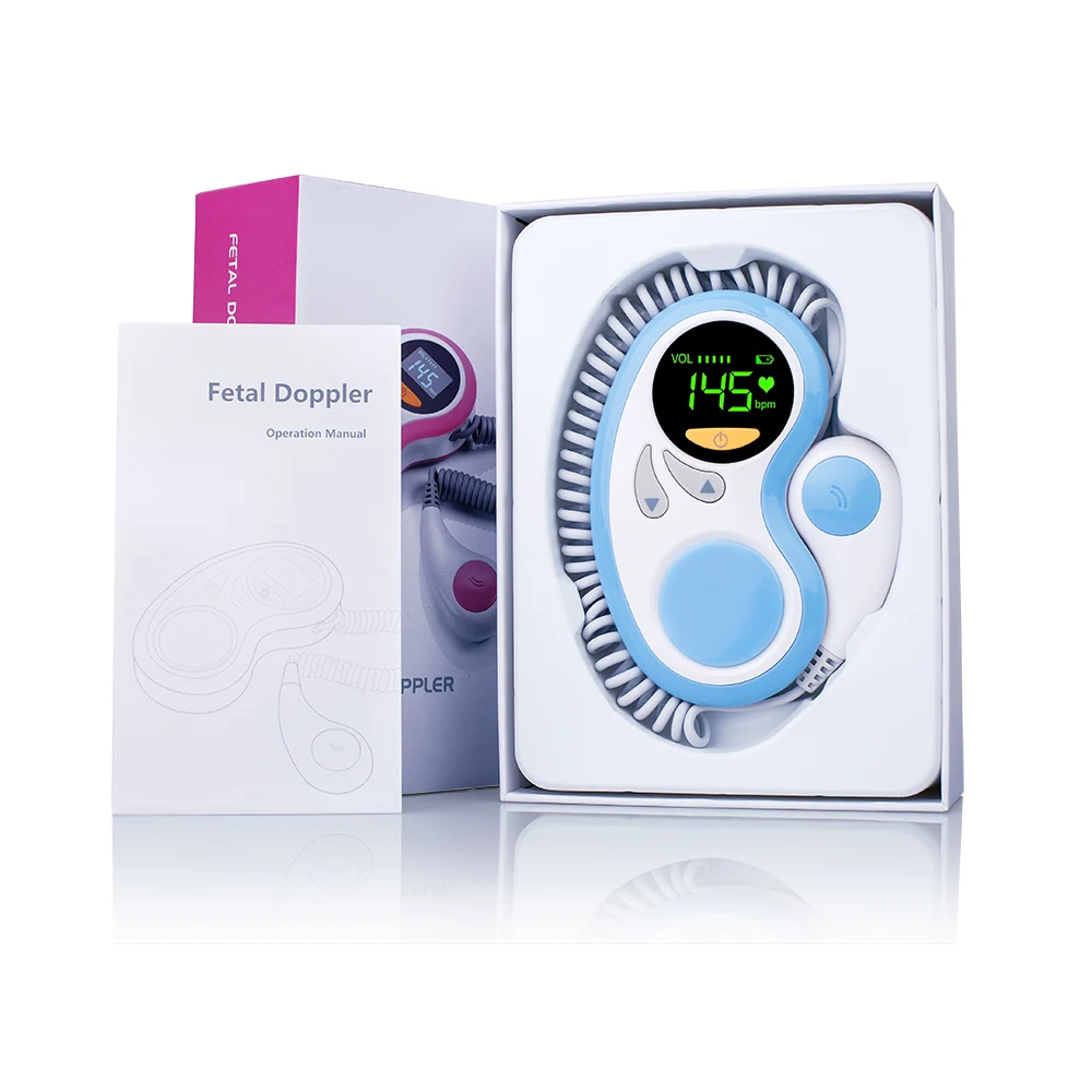 

Yongrow Fetal Doppler Monitor As Pregnancy Gifts for New Moms Unborn Baby Heartbeat Monitor for Fetal Heart Rate Monitor Fetal