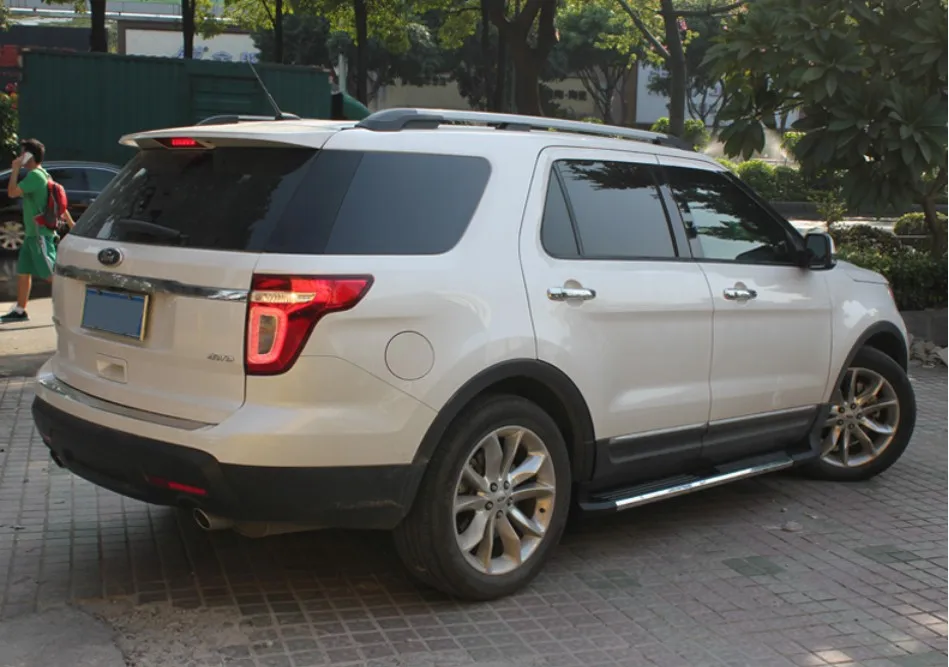 Для Ford Explorer 2013.2014.2015 автомобильные беговые доски авто боковые ступенчатые педали