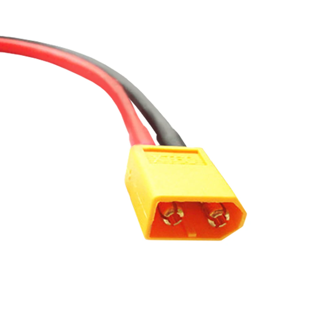 Новый кабель питания постоянного тока 300 мм 14AWG XT60 штекер до 4 гнездо
