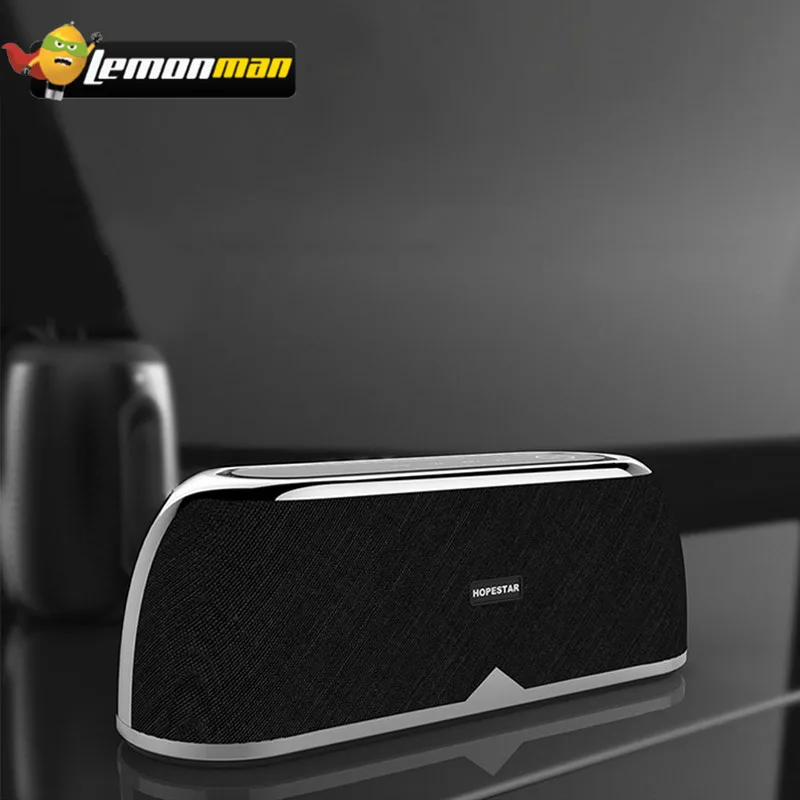 LemonMan портативный Bluetooth беспроводной с 24 Вт power Boombox Soundbar Handsfree DPS звук микрофоном TF