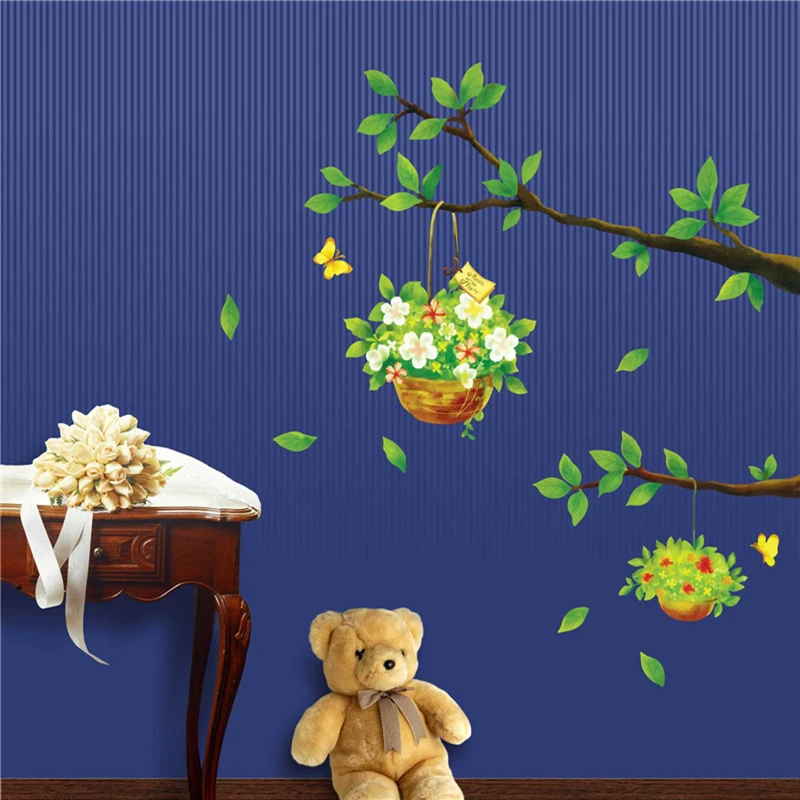 1 Шт. 100 Г Спальня Романтический Цветок Ивы Кровать Прикроватные Стены Пасты