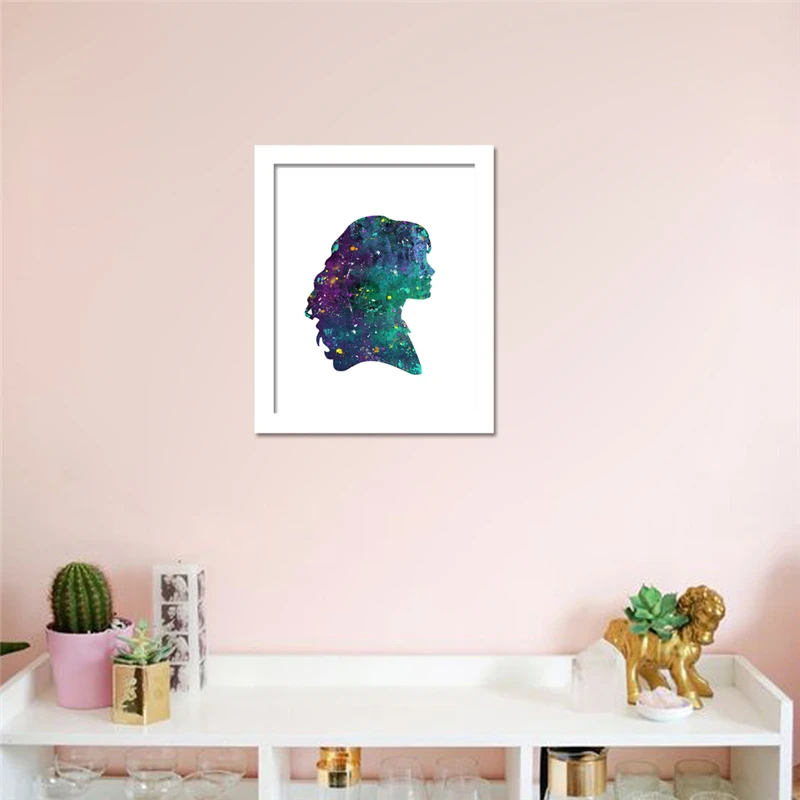 HAOCHU винтажная Картина на холсте Волшебный мир плакат из фильма крафт абстрактная