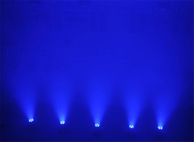 

2pcs/lot Dj lighting 6 colors RGBWA UV moving head stage 5x18W led DMX Wash dj stage lights disco party light
