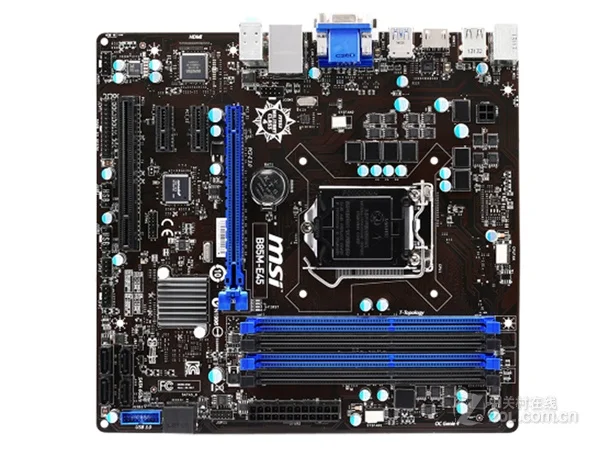 Материнская плата MSI B85M-E45 B85 DDR3 LGA 1150 материнская i7 i5 i3 32 Гб SATA3 UBS3.0 | Компьютеры и