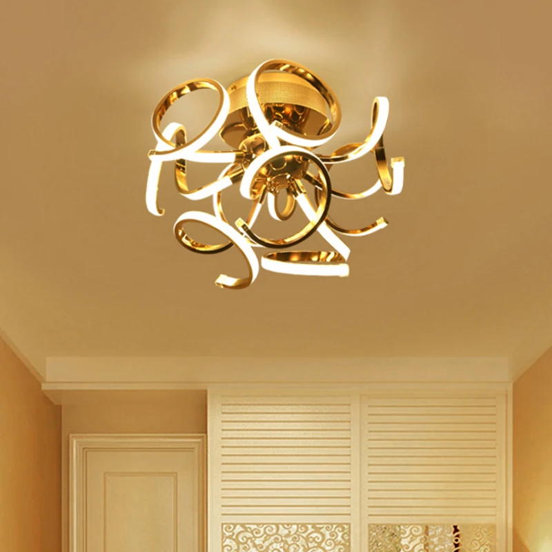 Современный светодиодный потолочный светильник с затемнением и пультом