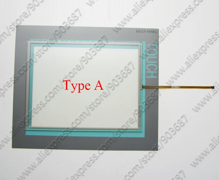 Сенсорный экран дигитайзер для 6AV6 643-0CD01-1AX0 сенсорная панель для 6AV6643-0CD01-1AX0 MP277 1" сенсорный с накладкой(защитная пленка