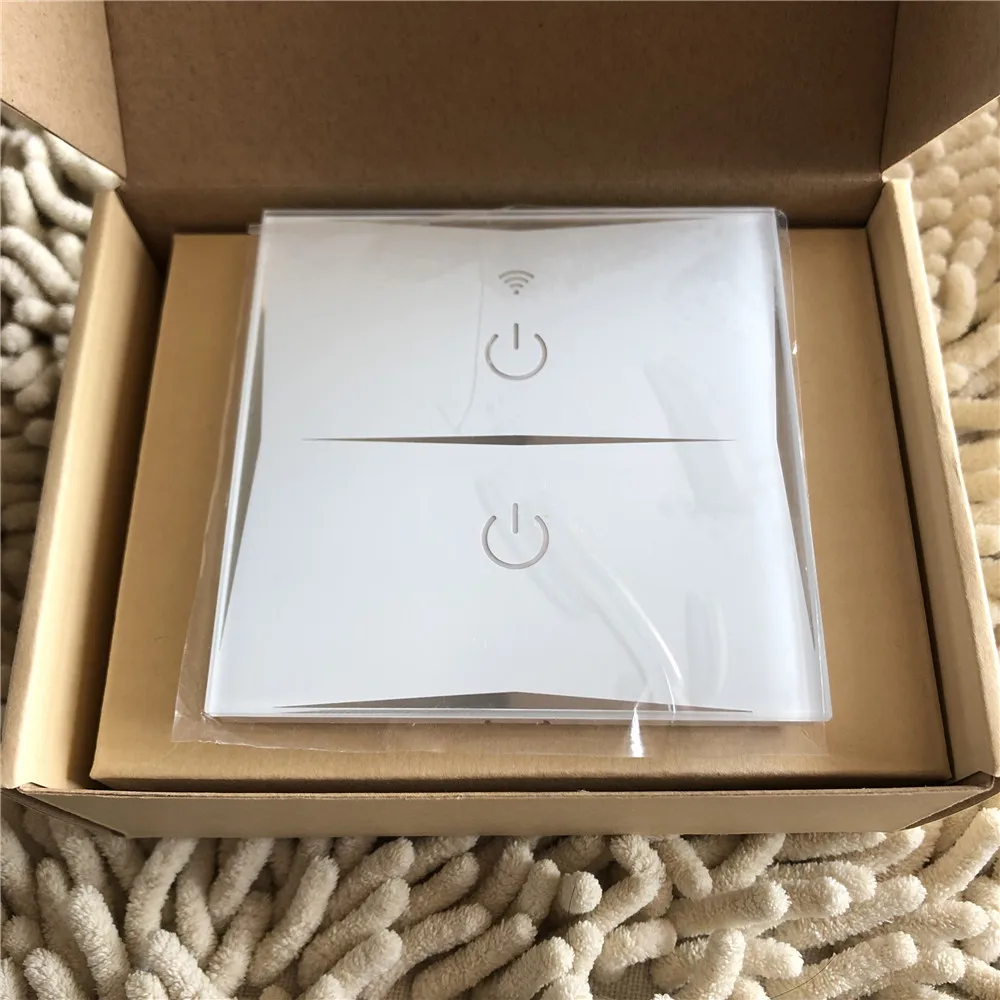 Настенный светильник ключатель света Rillpac KS-601 евро 86 стилей Wi-Fi беспроводное