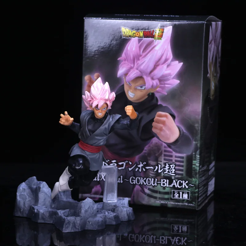 С оригинальной коробкой Dragon Ball Супер фигурки Сон Гоку черная Torankusu Saiyan Goku Z ПВХ