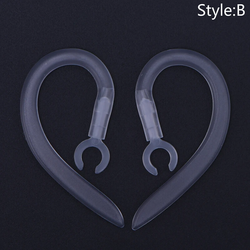 4/5/6/7/8/9/10 мм Bluetooth наушники прозрачная силиконовая застежка для ушей зажим петли