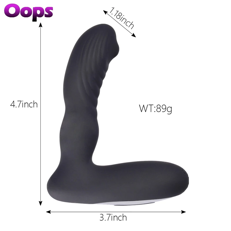 Anal Vibrator for Man Butt Plug Vibrating Male Prostate Massager Auns Stimulation Sex Toys Adults 3 Mode &amp12 Speed |