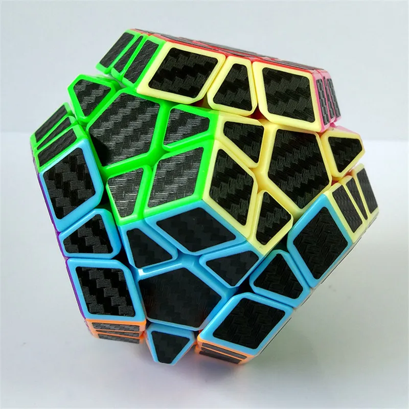 ZCUBE наклейка из углеродного волокна скоростной волшебный куб головоломка