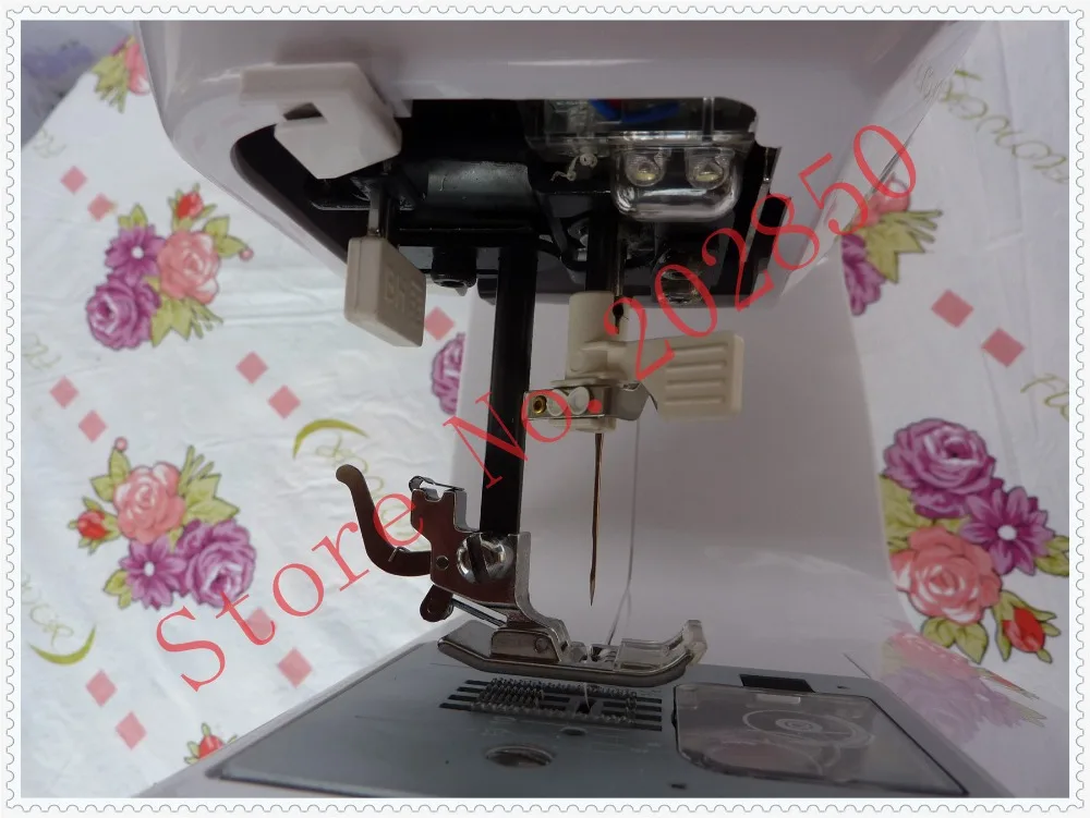 2020 Новая Домашняя швейная машина с ЖК экраном и удлинителем 200 стежков вышивка