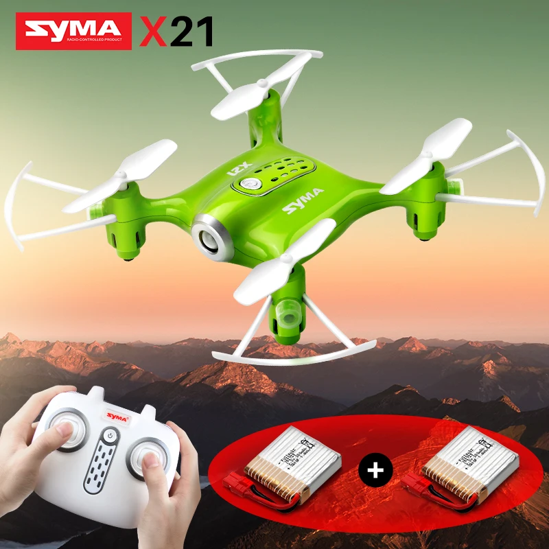 SYMA X21 мини Дрон Квадрокоптер RC дроны самолет 6 aixs гироскоп без камеры