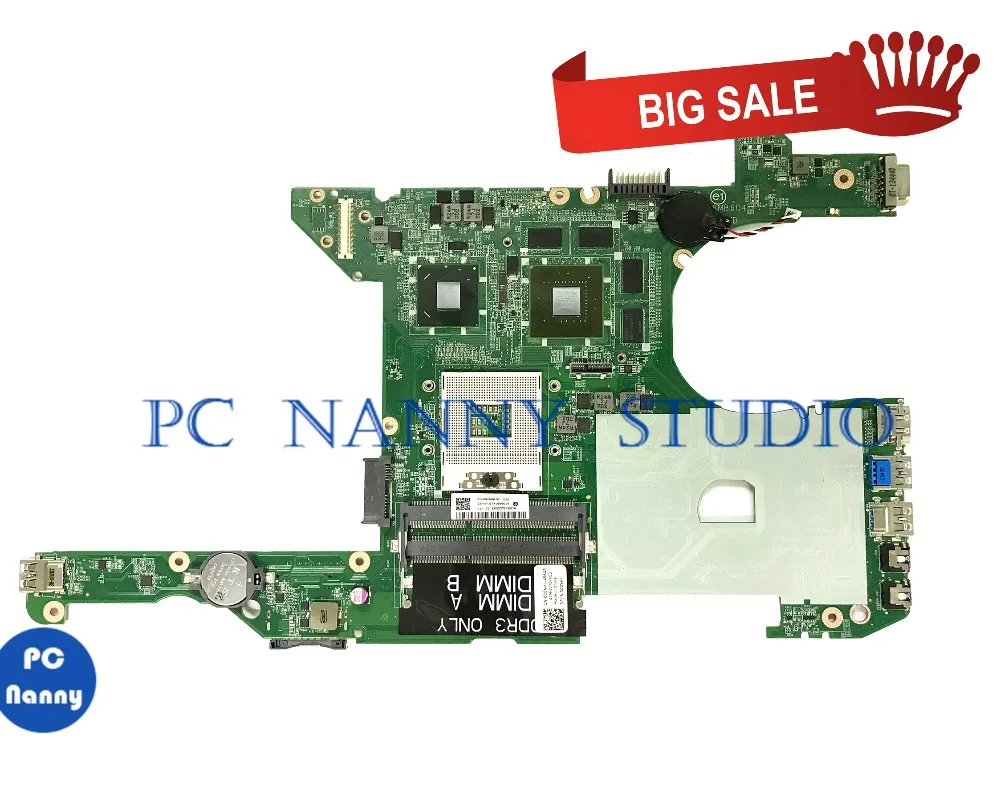 PCNANNY 0C0NHY C0NHY для Dell VOSTRO 3460 V3460 материнская плата ноутбука DA0V08MB6D4 протестирована|Материнские платы ноутбуков| |