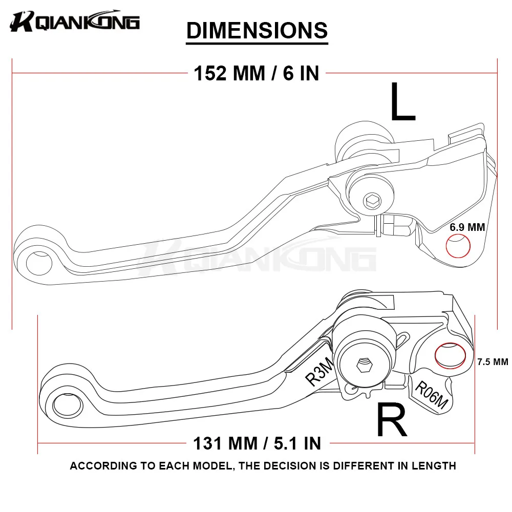 Рычаг Сцепления Pivot для мотоцикла YAMAHA YZ426F YZ450F YZ250F YZ125 YZ250 2001 2019 YZ 426/450/250 F 125 250|brake clutch