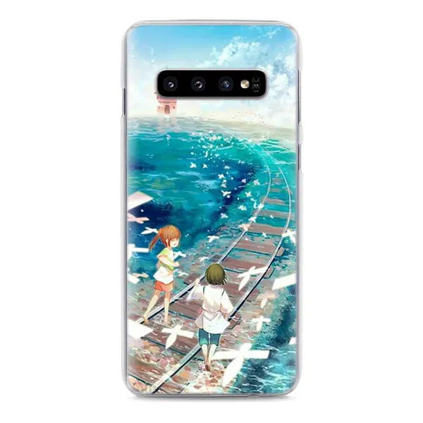 15 Аниме Тоторо, гибли спирированный чехол для телефона s для samsung Galaxy S8 S9 S10 Plus S10e M10 M20 S6 S7 edge Жесткий PC чехол-накладка - Цвет: 15