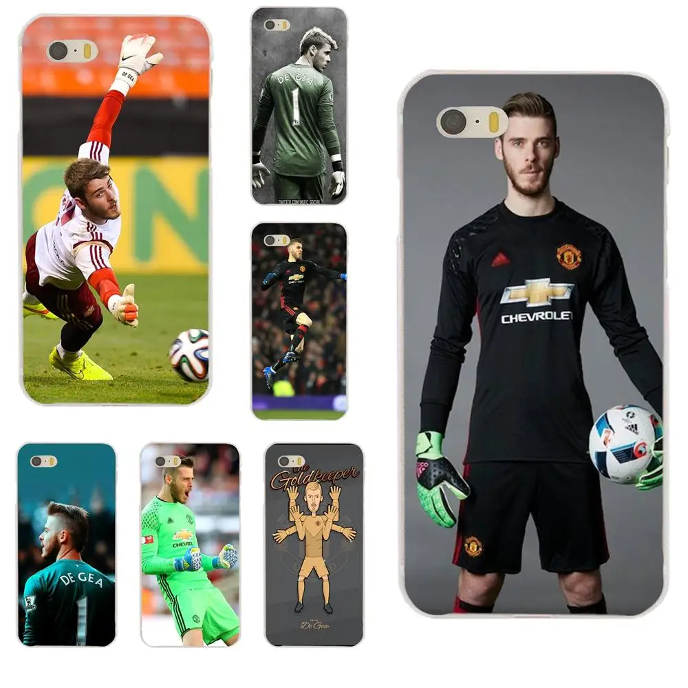 Goldkeeper David De Gea для Xiaomi Redmi Note 2 3 3S 4 4A 4X 5 5A 6 6A Pro Plus TPU чехол мобильного