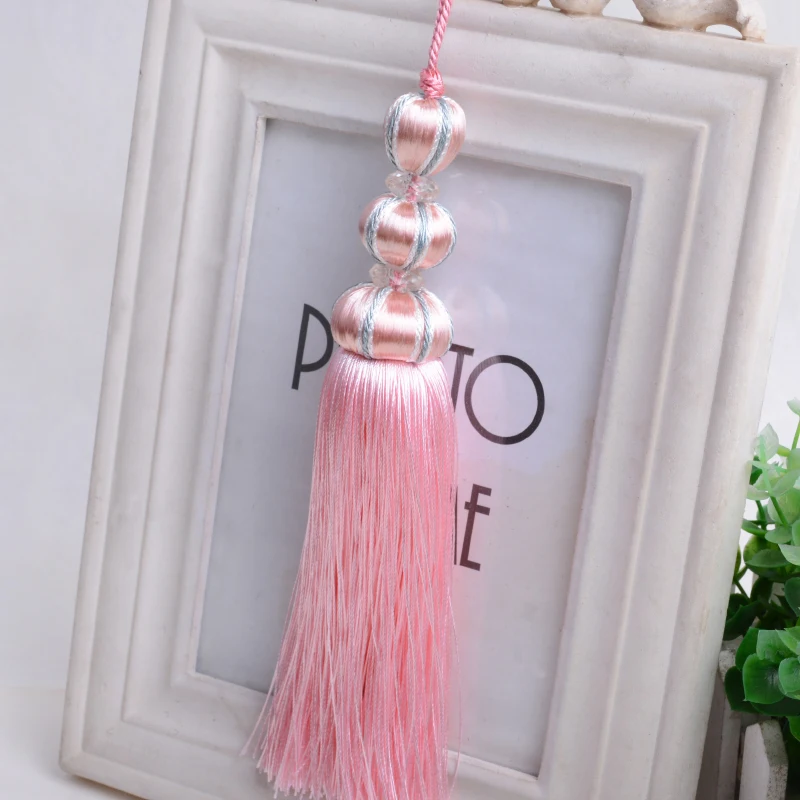 2 шт. декоративные занавески с бахромой и кисточками | Дом сад