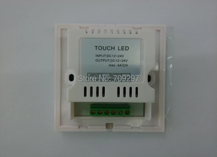 Бесплатная доставка DHL/FEDEX 20 шт./лот 12В/24В 8А WW/CW LED Сенсорная панель контроллер
