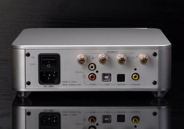 Popu Venus 160 Вт+ 160 Вт обновленная версия чистого цифрового усилителя Hifi Усилитель Поддержка DSD128