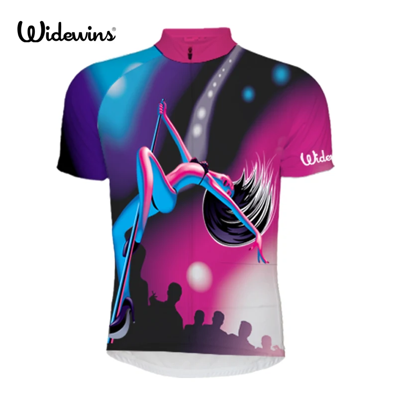 Новая велосипедная майка с коротким рукавом танцевальная со стальными трубками