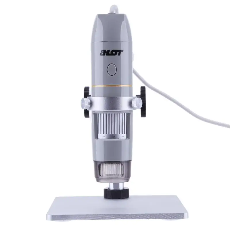 Portable 500x Polarized Light USB Microscope 5.0MP Digital Video Camera with 8LED for Semiconductor Testing
