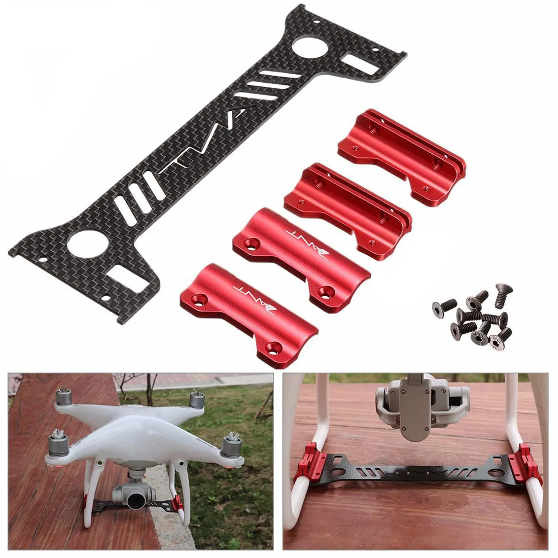 

Pro Carbon Fiber Camera Gimbal Guard Landing Protector For DJI Phantom 4