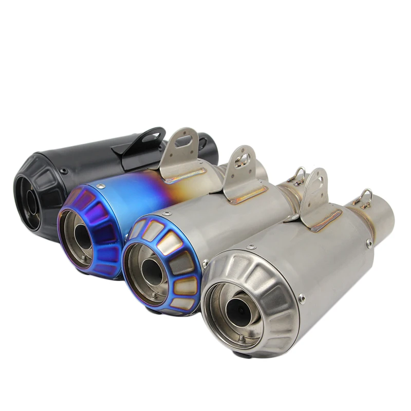 Alconstar Универсальный мотоциклетный доработано для мотокросса akrapovic Yoshimura глушитель CBR125 CB400 CB600 YZF FZ400 Z750 Z1000