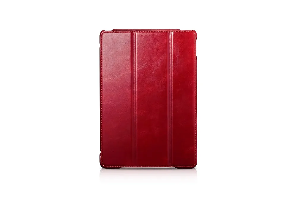 Icarer винтажный Чехол-книжка из натуральной кожи для iPad Air 10," Бизнес Ретро Кожаный чехол-книжка для iPad Air 10,5"