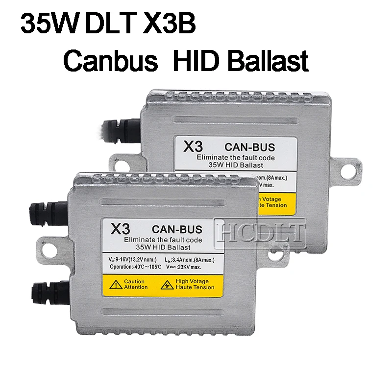 HCDLT оригинальный Cnlight 35 Вт ксенон Canbus HID комплект H1 H7 H11 HB3 HB4 9012 D2H Автомобильная
